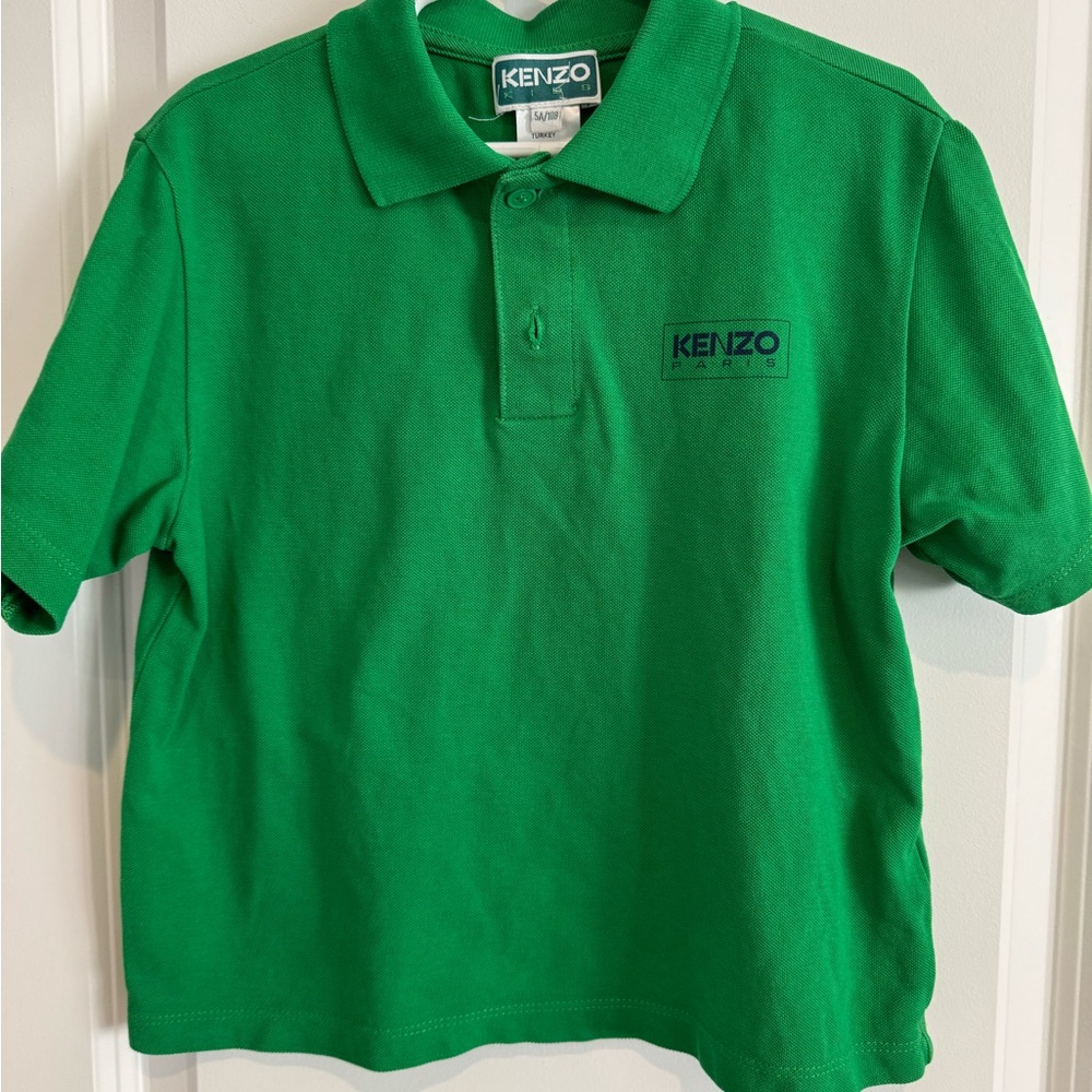 Kenzo Vibrant Green Kids Polo